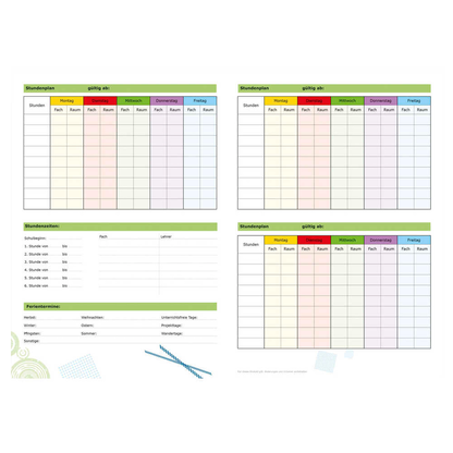 Artikelbild 5 für ROTH Hausaufgabenheft Kompass 1. Klasse liniert DIN A4 ohne Rand, 48 Blatt, 1 St., Artikelnummer 580759