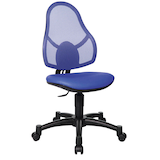 Artikelbild 1 für Topstar Kinderdrehstuhl Open Art® Junior, 71430S18 Stoff blau, Gestell schwarz, Artikelnummer 168260