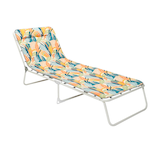 Artikelbild 1 für BEST Sonnenliege Chiemsee gelb Stahl, Artikelnummer 657089