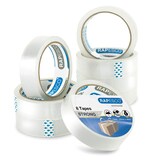 Artikelbild 1 für RAPESCO® Klebefilm transparent 25,5 mm x 66,0 m 8 Rollen, Artikelnummer 715989