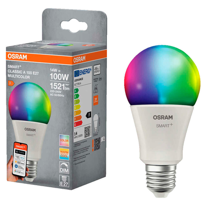 Artikelbild für OSRAM LED-Lampe SMART+ MATTER Classic A100 E27 14 W matt, 1 St., Artikelnummer 709947