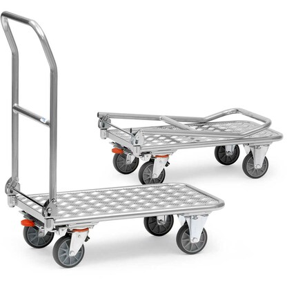 Artikelbild 2 für fetra Transportwagen klappbar Alu 1133 silber 47,0 x 81,5 x 93,0 cm bis 200,0 kg, Artikelnummer 746018