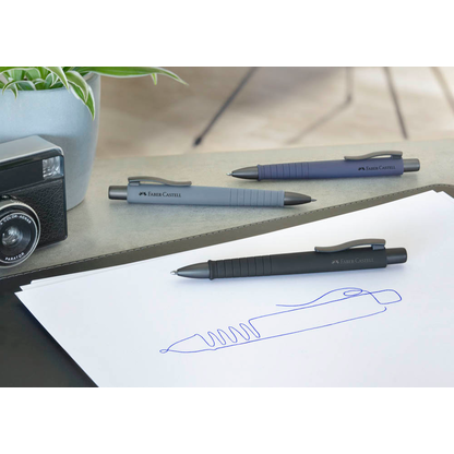 Artikelbild 4 für FABER-CASTELL Kugelschreiber POLY BALL Urban pale rose, Schreibfarbe: blau, 1 St., Artikelnummer 100576