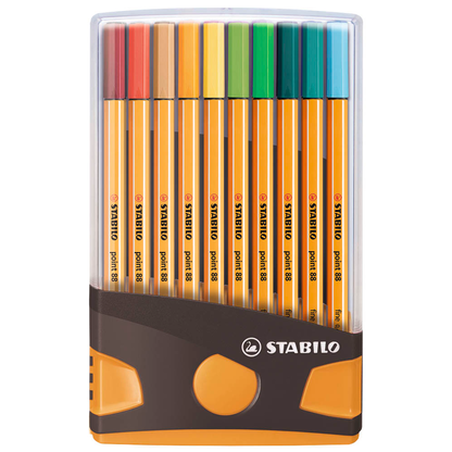 Artikelbild 3 für STABILO point 88 Fineliner farbsortiert 0,4 mm, 20 St., Artikelnummer 175602