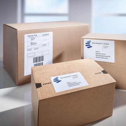 Artikelbild 8 für AVERY Zweckform Versandetiketten J8165-25 weiß 99,1 x 67,7 mm, 25 Blatt, Artikelnummer 557496