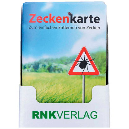 Artikelbild für RNK-Verlag Zeckenkarte mit Lupe, 1 St., Artikelnummer 338303
