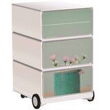 Artikelbild 1 für PAPERFLOW easyBox Garden Factory Rollcontainer weiß, bunt 61109 4 Auszüge 39,0 x 43,6 x 64,2 cm, Artikelnummer 216048