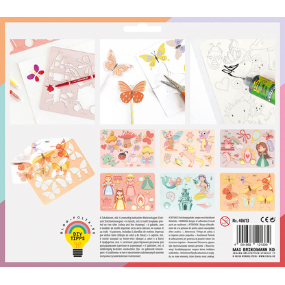 Artikelbild 2 für folia Zeichenschablonen-Set farbsortiert, Artikelnummer 314747