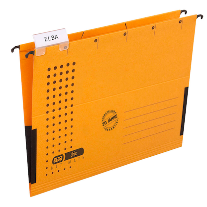 Artikelbild für ELBA Hängetaschen chic ULTIMATE gelb, 5 St., Artikelnummer 602201