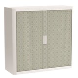 Artikelbild 1 für PAPERFLOW easyOffice Vintage Rollladenschrank 60788 2 Fachböden 110,0 x 41,5 x 104,0 cm, Artikelnummer 210282