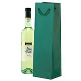 Artikelbild 1 für VP Geschenktüten für Flaschen grün 11,0 x 36,0 cm, 25 St., Artikelnummer 501559