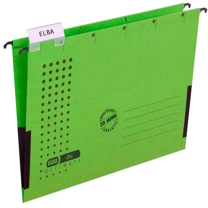 Artikelbild für ELBA Hängetaschen chic ULTIMATE grün, 5 St., Artikelnummer 602219