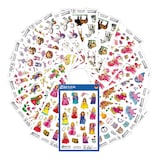 Artikelbild 1 für AVERY Zweckform Aufkleber-Set 59990 für Mädchen, 386 Etiketten, Artikelnummer 288074
