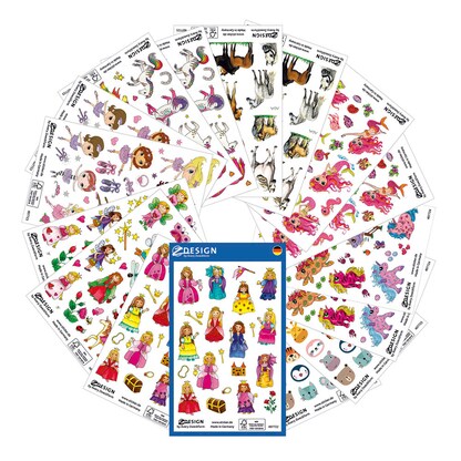 Artikelbild für AVERY Zweckform Aufkleber-Set 59990 für Mädchen, 386 Etiketten, Artikelnummer 288074