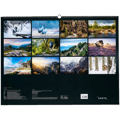 Artikelbild 14 für KUNTH Monats-Wandkalender Wildnis Deutschland 2026, 1 St., Artikelnummer 575898