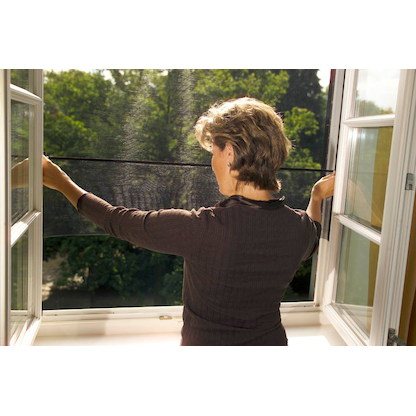 Artikelbild 5 für tesa Fliegengitter INSECT STOP OPEN/CLOSE anthrazit 1,3 x 1,5 m, Artikelnummer 241994