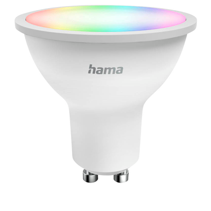 Artikelbild für hama LED-Lampe Smarte WLAN GU10 GU10 5 W WLAN, für Sprach- / App-Steuerung, 1 St., Artikelnummer 462246