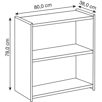Artikelbild 3 für Kerkmann Sideboard Lago, 13791513 anthrazit 236,0 x 38,0 x 78,0 cm, 1 St., Artikelnummer 789691
