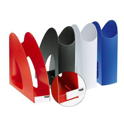 Artikelbild 3 für HAN Stehsammler TWIN 1610-14D blau Kunststoff, DIN A4, 1 St., Artikelnummer 687202