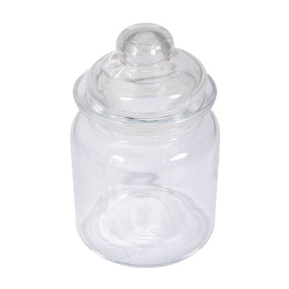 Artikelbild für Rayher Vorratsglas transparent mit Glasdeckel, 1 St., Artikelnummer 975078