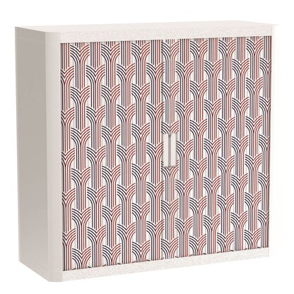 Artikelbild für PAPERFLOW easyOffice Vintage Rollladenschrank 60980 2 Fachböden 110,0 x 41,5 x 104,0 cm, Artikelnummer 210557