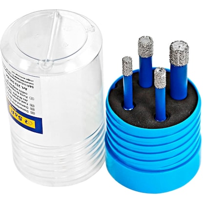Artikelbild 3 für S&R Diamantbohrer-Set, 4-teilig, Artikelnummer 316337