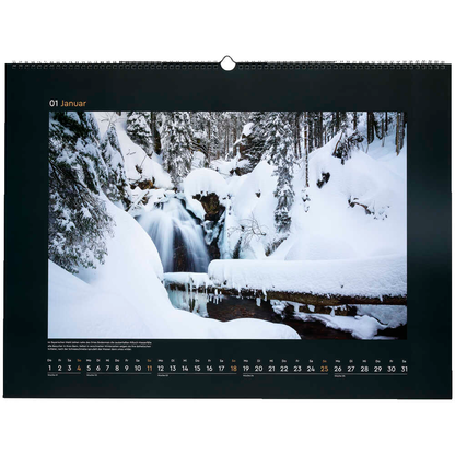 Artikelbild 2 für KUNTH Monats-Wandkalender Wildnis Deutschland 2026, 1 St., Artikelnummer 575898