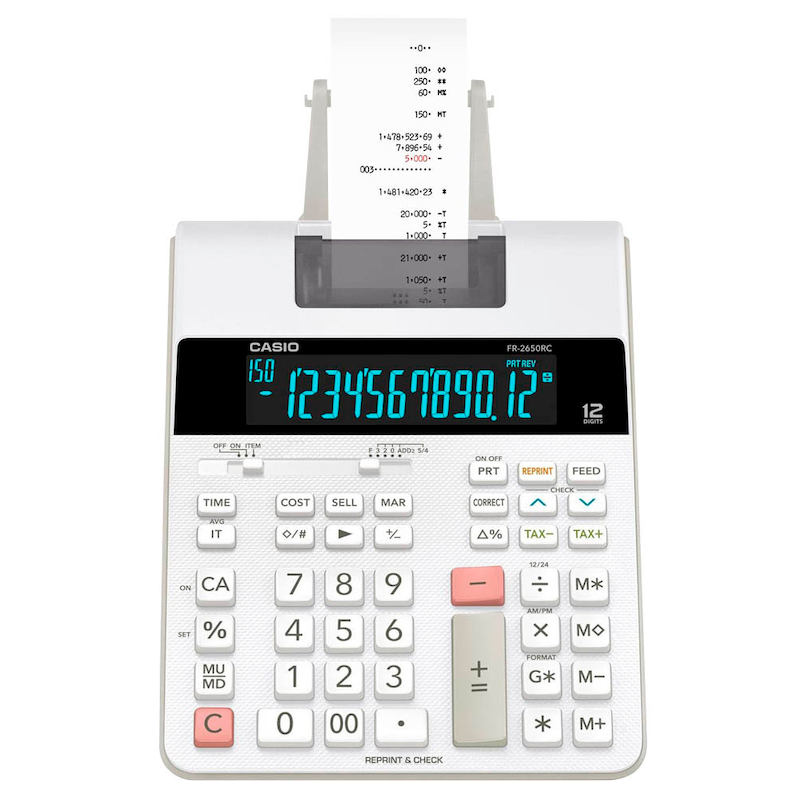 CASIO FR 2650 RC DRUCKENDER TISCHRECHNER Tischrechner