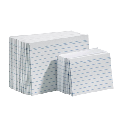 Artikelbild 2 für HAN Karteikarten DIN A8 weiß liniert, 100 St., Artikelnummer 638726