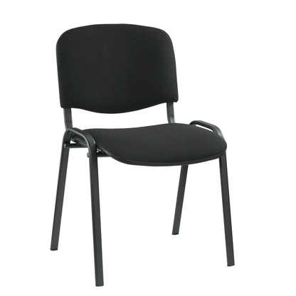 Artikelbild 2 für Nowy Styl Besucherstühle Iso ISO BLACK 1.3 C11 schwarz Stoff, 4 St., Artikelnummer 104493
