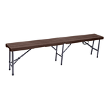 Artikelbild 1 für Garden Pleasure Sitzbank TABORA 304793 braun Kunststoff 180,0 cm, Artikelnummer 544899