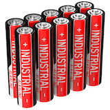 Artikelbild 1 für ANSMANN Batterien INDUSTRIAL Alkali-Mangan Micro AAA 1,5 V, 10 St., Artikelnummer 533341