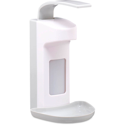 Artikelbild für relaxdays Desinfektionsspender 10029929_0 weiß Kunststoff 0,5 l, 1 St., Artikelnummer 375754