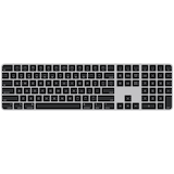 Artikelbild 1 für Apple Magic Keyboard (2024) mit Ziffernblock und Touch ID Tastatur kabellos schwarz, silber, Artikelnummer 482022
