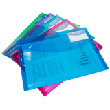 Artikelbild 1 für RAPESCO® Sammelmappen DIN A4 farbsortiert, 5 St., Artikelnummer 710612