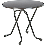 Artikelbild 1 für BEST Gartentisch Primo anthrazit rund 80,0 x 80,0 x 70,0 cm, Artikelnummer 384927