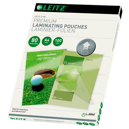 Artikelbild 5 für LEITZ UDT Laminierfolien glänzend für A4 80 micron, 100 St., Artikelnummer 472464