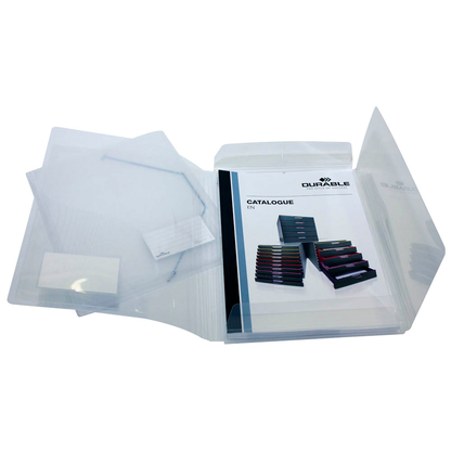 Artikelbild 2 für DURABLE Eckspanner DIN A4 transparent, 5 St., Artikelnummer 371419