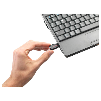 Artikelbild 4 für SanDisk USB-Stick Cruzer Blade schwarz, rot 128 GB, 1 St., Artikelnummer 162584