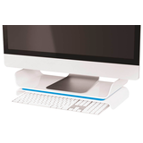 Artikelbild 1 für LEITZ Monitorständer Ergo WOW weiß, blau, Artikelnummer 280943