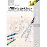 Artikelbild 1 für folia Millimeterblock DIN A4 Millimeter, 1 Block, Artikelnummer 526418