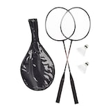 Artikelbild 1 für relaxdays Badminton-Set schwarz, Artikelnummer 441632