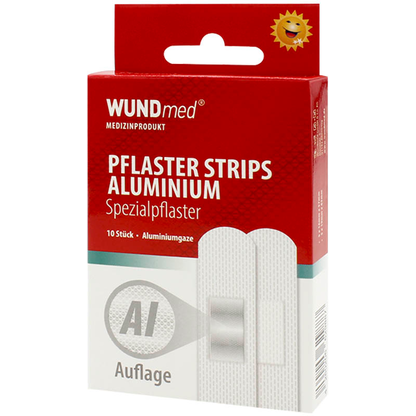Artikelbild für WUNDmed® Pflaster Aluminium 02-100 grau, 10 St., Artikelnummer 471609
