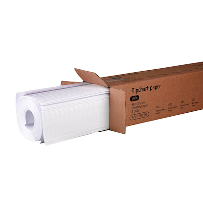 Artikelbild 3 für Legamaster Flipchart-Papier blanko 65,0 x 98,0 cm, 20 Blatt, 5 Blöcke, Artikelnummer 140954