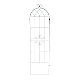 Artikelbild 1 für relaxdays Rankgitter Metall dunkelgrün rechteckig 50,0 x 180,0 cm, 2 St., Artikelnummer 450474