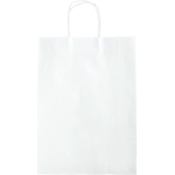 Artikelbild 1 für folia Papier-Tragetaschen XL weiß 31,0 x 42,0 cm, 15 St., Artikelnummer 899544