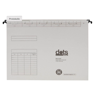 Artikelbild 3 für dots Hängemappen lichtgrau, 25 St., Artikelnummer 538553