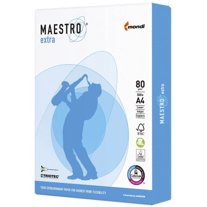 Artikelbild für mondi Kopierpapier MAESTRO extra DIN A4 80 g/qm 500 Blatt, Artikelnummer 615075