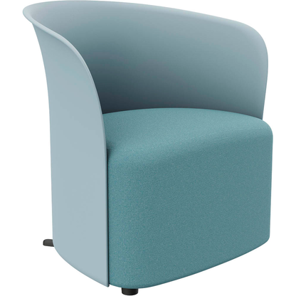 Artikelbild für meet powered by PAPERFLOW Sessel CROWN blau schwarz Stoff 73,0 x 63,5 x 69,0 cm, 1 St., Artikelnummer 300844