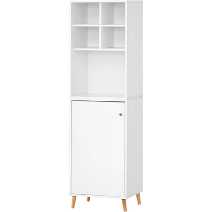 Artikelbild für MÖBELPARTNER Regalschrank 500, 701805 weiß 50,9 x 41,0 x 168,7 cm, 1 St., Artikelnummer 824124